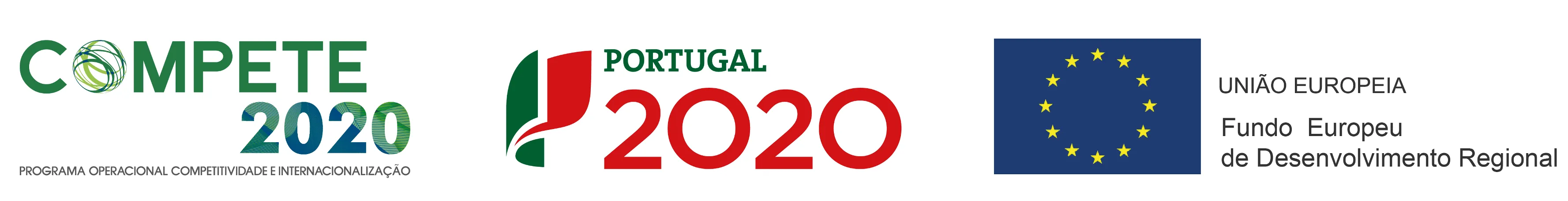 COMPETE 2020 · Portugal 2020 · União Europeia — Fundo Europeu de Desenvolvimento Regional