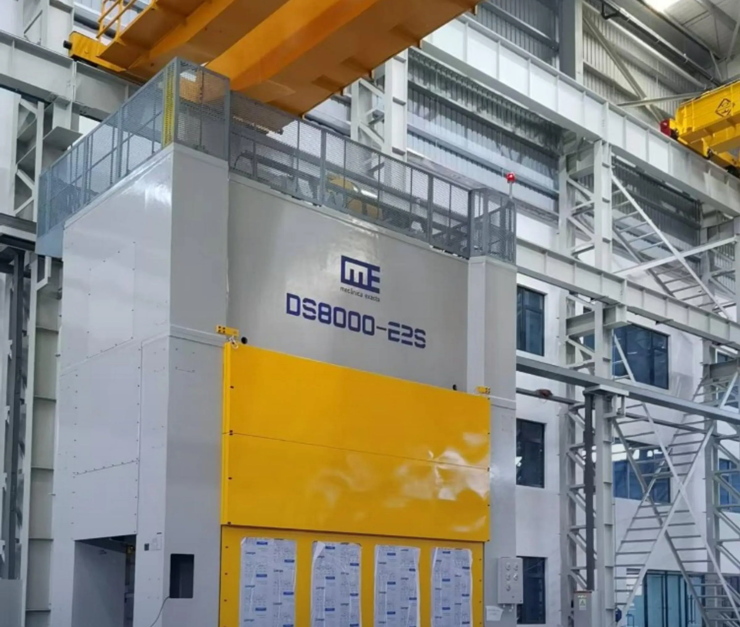 DS8000-S2S — Flagship transfer press (reference installation)