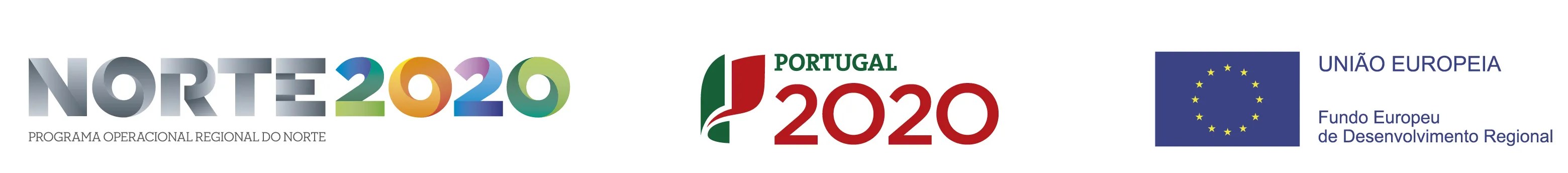 NORTE 2020 · Portugal 2020 · União Europeia — Fundo Europeu de Desenvolvimento Regional